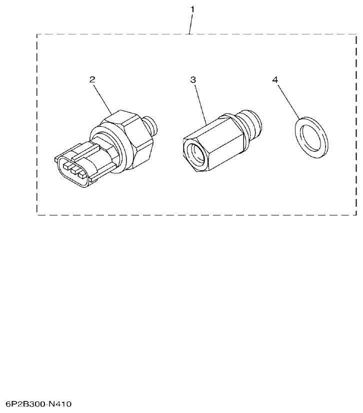 Yamaha F250HET, FL250HET OPTIONAL PARTS 7 parts diagram